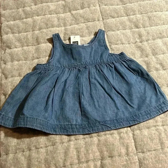GAP Other - BabyGap, chambray romper nwt